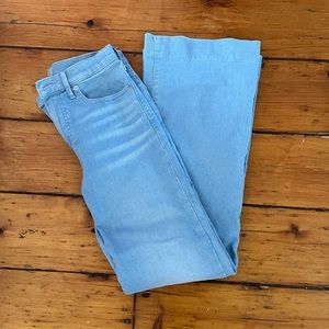 Everlane high rise flare jean